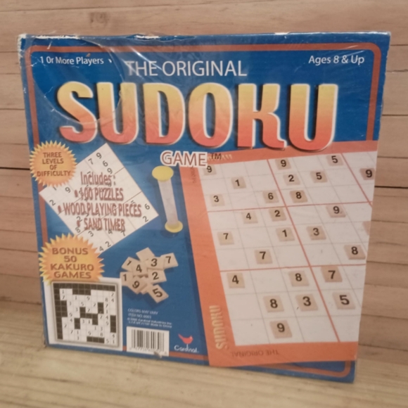 Sudoku original game in sealed box by Cardinal games - Picture 7 of 7